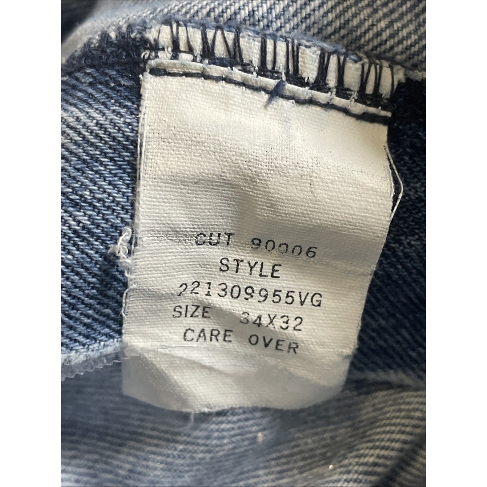 Polo Ralph Lauren Vintage 90's Dad Jeans Mid Rise Tapered Leg Men's 30x31 - Picture 11 of 12